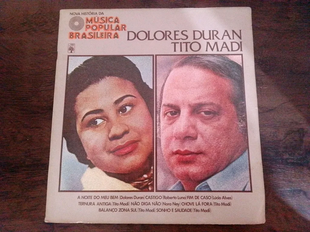 LP Vinil Dolores Duran / Tito Madi - Nova História Da Música Popular Brasileira