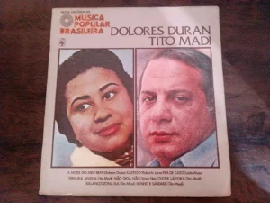 LP Vinil Dolores Duran / Tito Madi -  Nova História Da Música Popular Brasileira