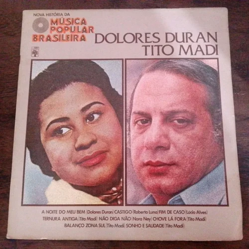 LP Vinil Dolores Duran / Tito Madi -  Nova História Da Música Popular Brasileira