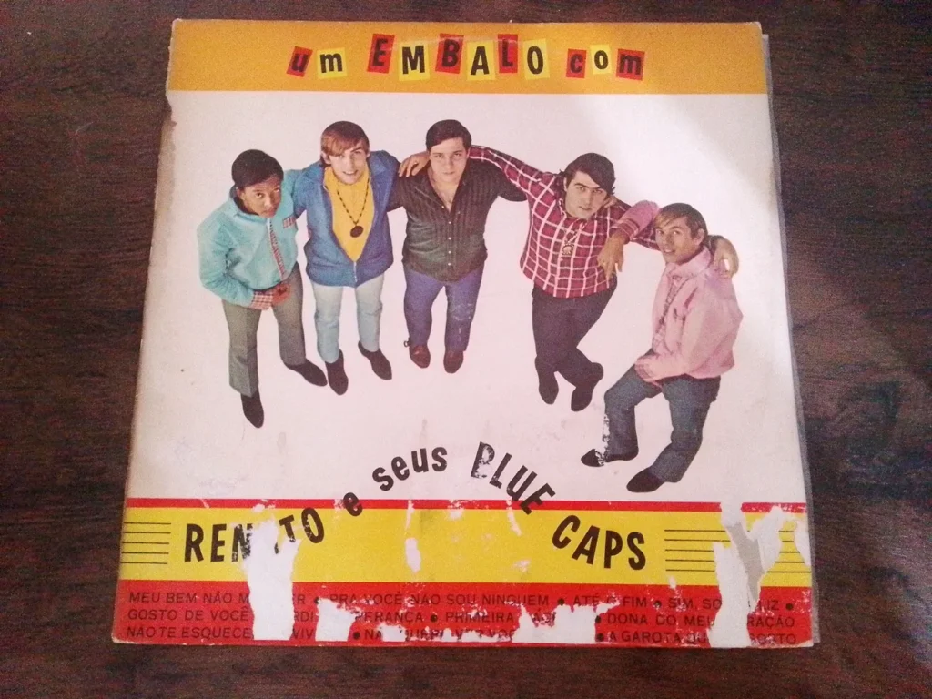 LP Vinil Renato E Seus Blue Caps - Um Embalo Com Renato E Seus Blue Caps