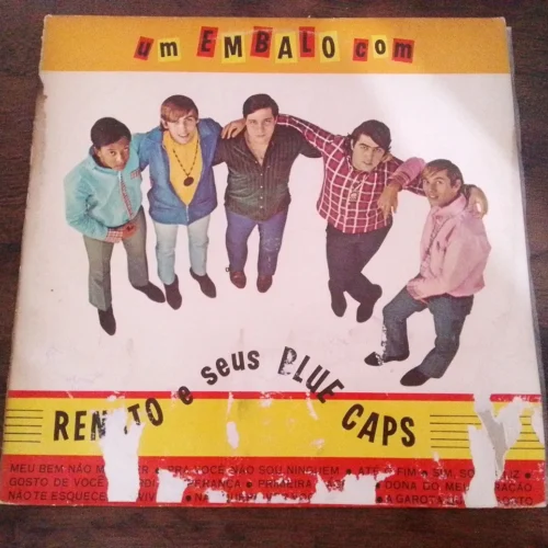LP Vinil Renato E Seus Blue Caps - Um Embalo Com Renato E Seus Blue Caps