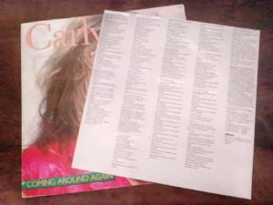 LP Vinil Carly Simon - Coming Around Again