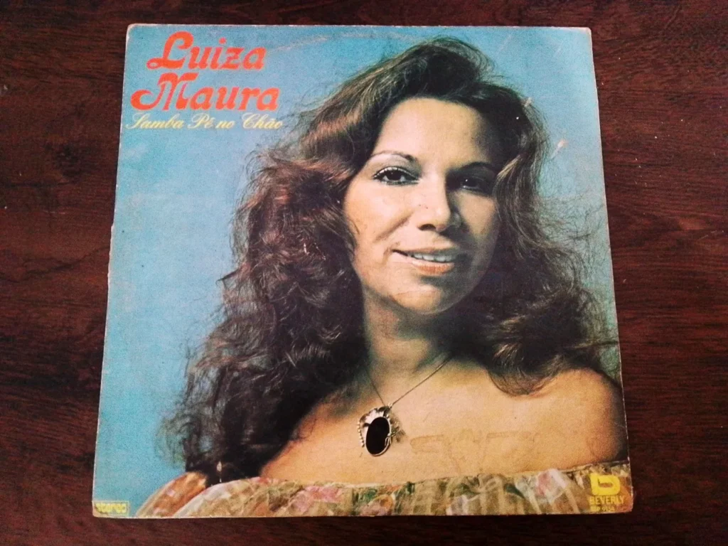 LP Vinil Luiza Maura - Samba Pé No Chão