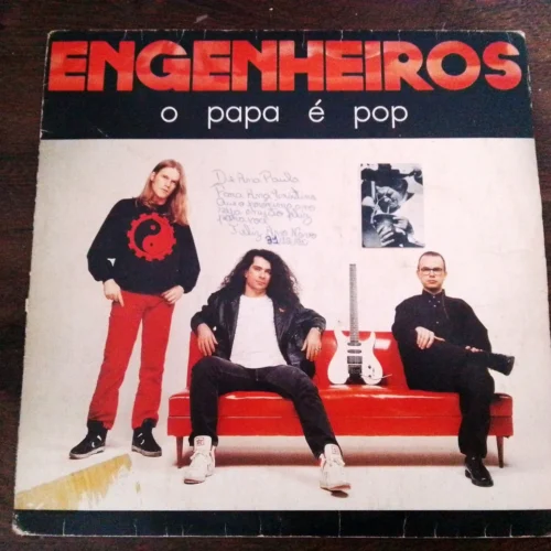 LP Vinil Engenheiros Do Hawaii - O Papa é Pop