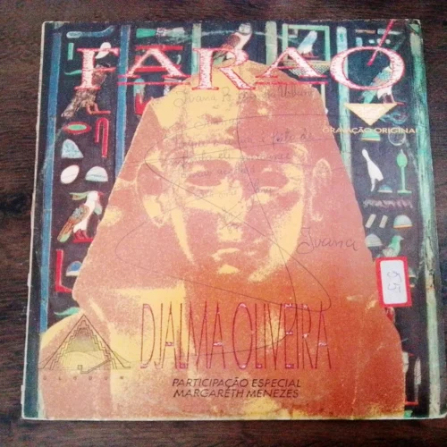 Lp Vinil Djalma Oliveira - Faraó