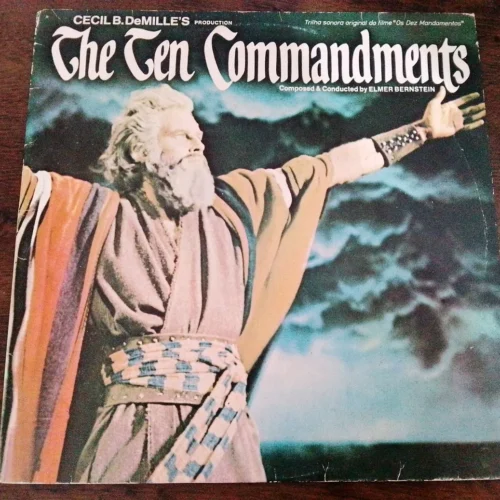 Lp Vinil Os Dez Mandamentos (The Ten Commandments) - Trilha Sonora