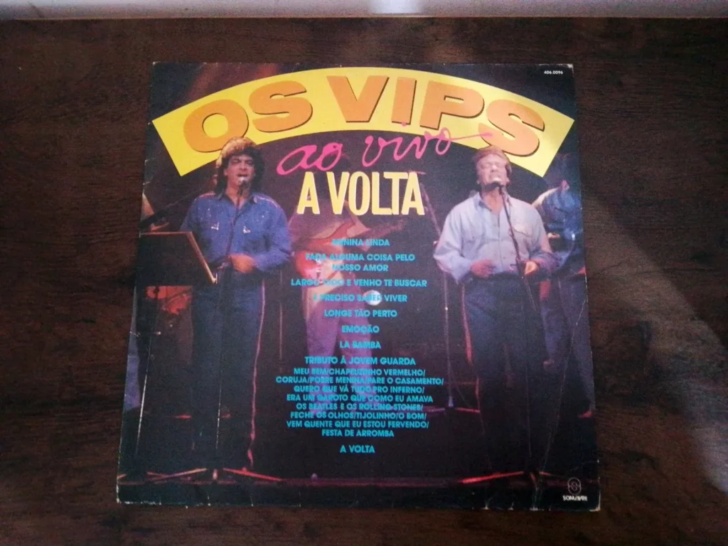Lp Vinil Os Vips - A Volta
