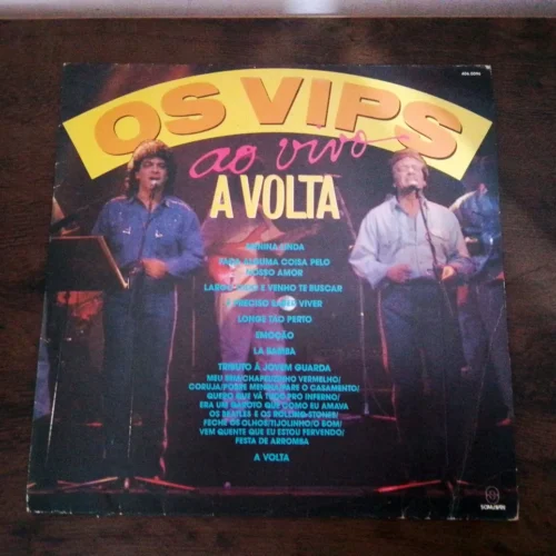 Lp Vinil Os Vips - A Volta