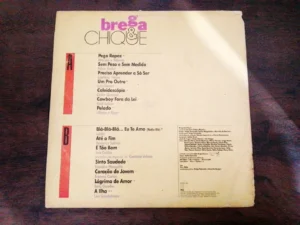 Lp Vinil Novela Brega e Chique - Nacional