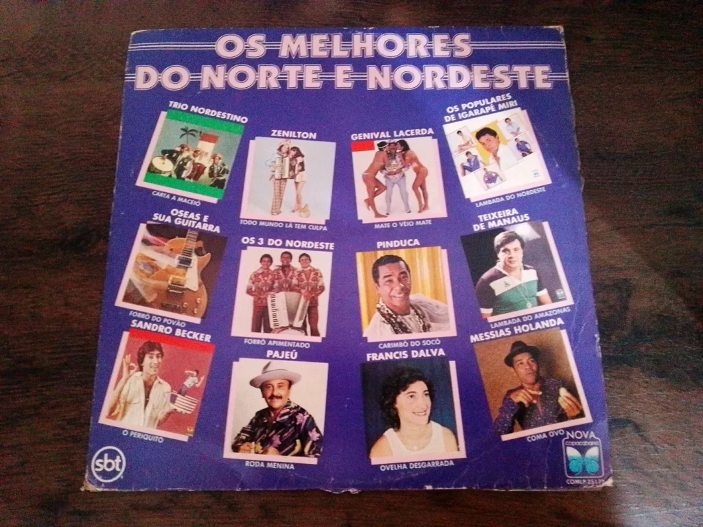 Lp Vinil Os Melhores Do Norte E Nordeste