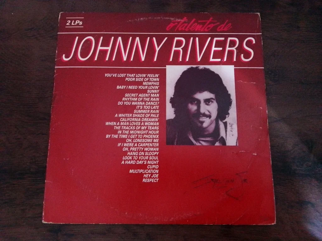 LP Vinil Johnny Rivers - O Talento de Johnny Rivers