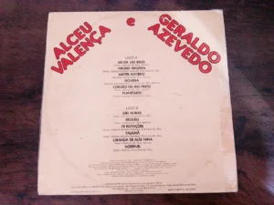 LP Vinil Alceu Valença e Geraldo Azevedo