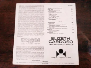 LP Vinil Elizeth Cardoso, Zimbo Trio, Jacob Do Bandolim - Vol. I