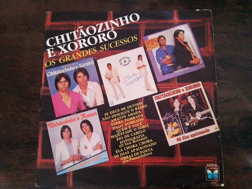 LP Vinil Chitãozinho E Xororó - Os Grandes Sucessos