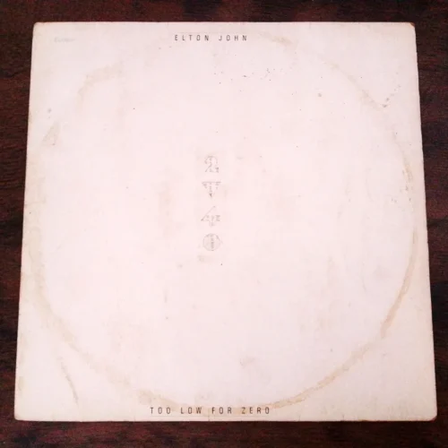 LP Vinil Elton John - Too Low For Zero