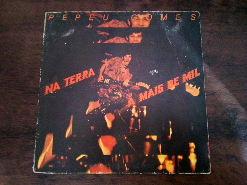 LP Vinil Pepeu Gomes - Na Terra A Mais De Mil