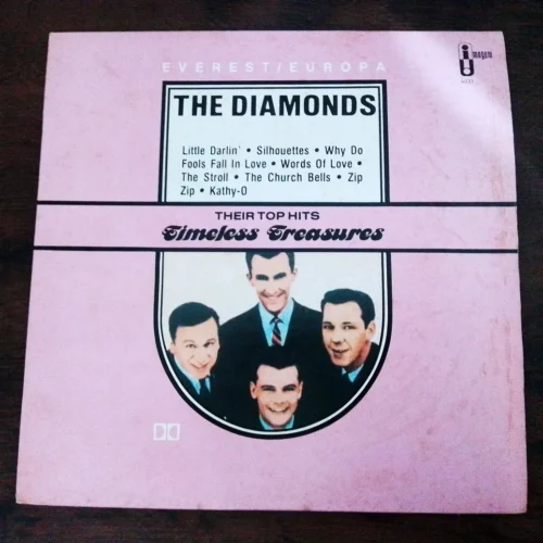 LP Vinil The Diamonds - Timeless Treasures (Their Top Hits)