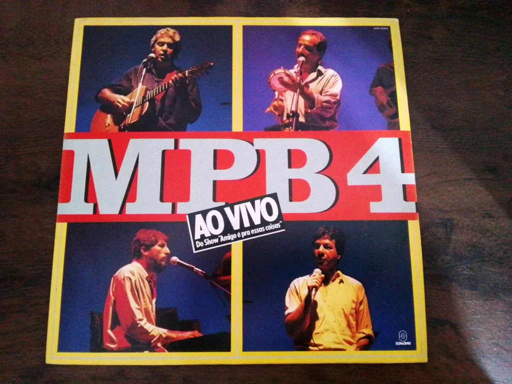 LP Vinil MPB 4 - Ao Vivo