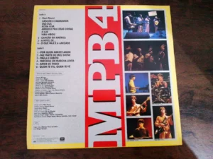 LP Vinil MPB 4 - Ao Vivo