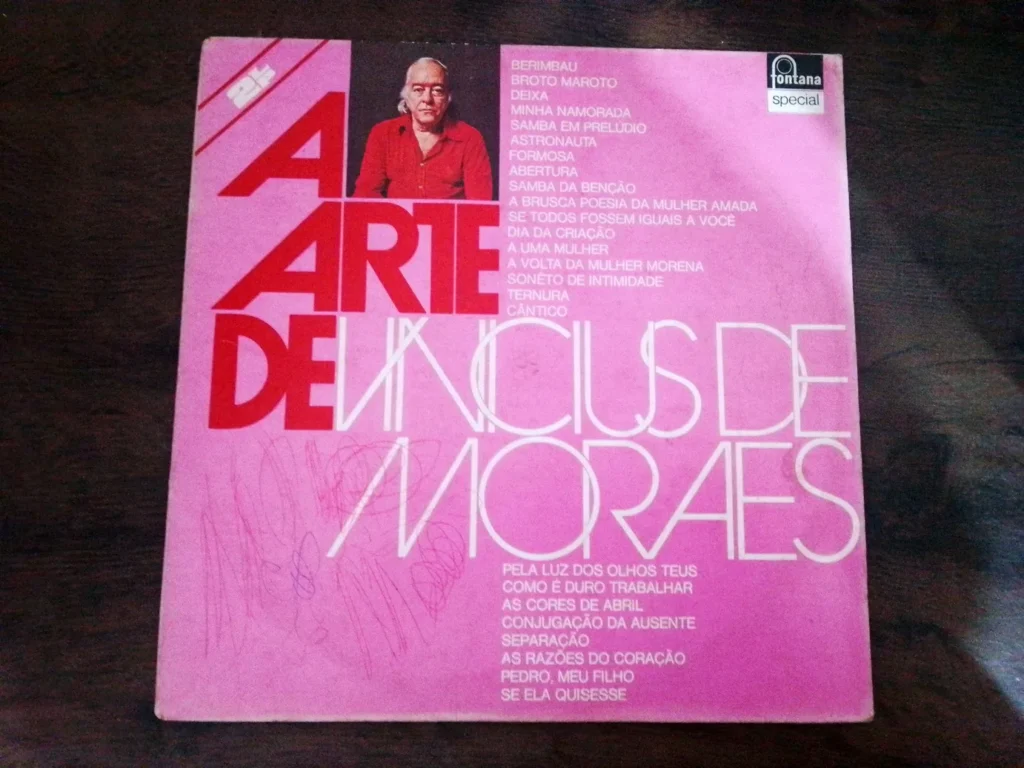 LP Vinil Duplo A Arte De Vinicius de Moraes