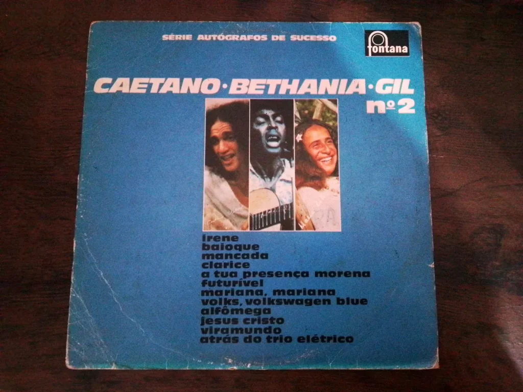 LP Vinil Caetano, Bethania, Gil Nº2