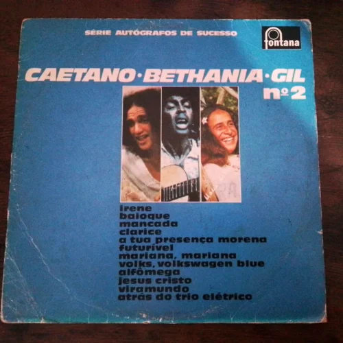 LP Vinil Caetano, Bethania, Gil Nº2