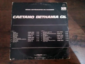 LP Vinil Caetano, Bethania, Gil Nº2