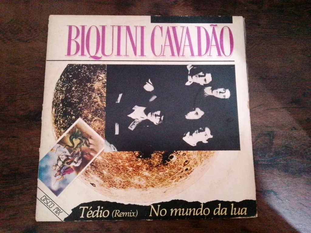 Lp Vinil Biquini Cavadão - No Mundo Da Lua / Tédio (Remix)