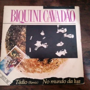Lp Vinil Biquini Cavadão - No Mundo Da Lua / Tédio (Remix)