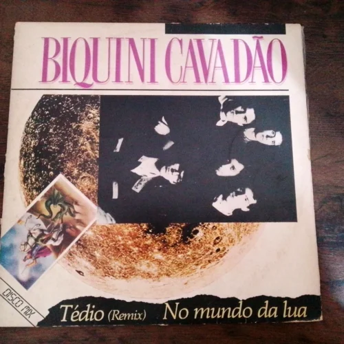 Lp Vinil Biquini Cavadão - No Mundo Da Lua / Tédio (Remix)