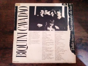 Lp Vinil Biquini Cavadão - No Mundo Da Lua / Tédio (Remix)