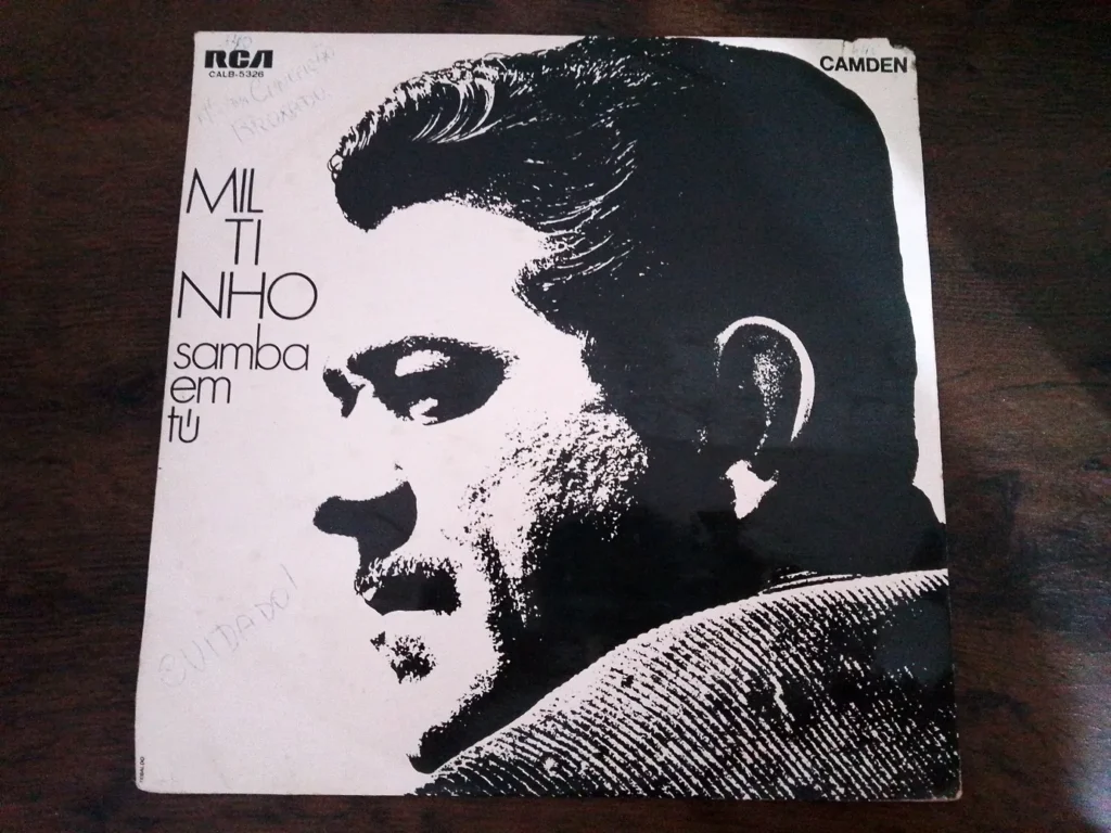Lp Vinil Miltinho - Samba Em Tú