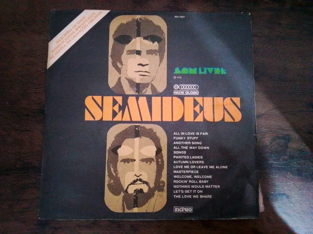 LP Vinil Novela O Semideus - Internacional