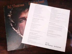 LP Vinil B.J. Thomas - For The Best