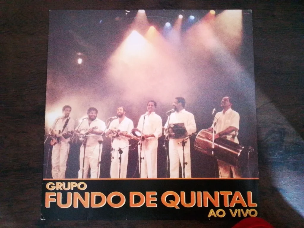 LP Vinil Grupo Fundo De Quintal - Ao Vivo