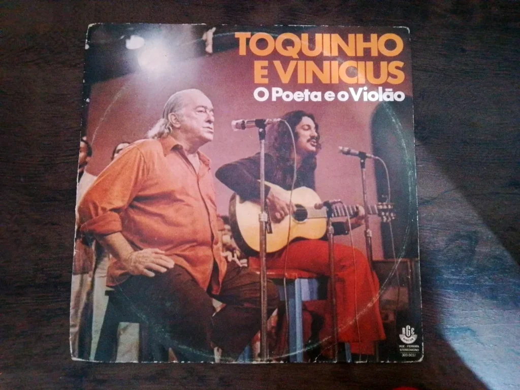 LP Vinil Toquinho E Vinicius - O Poeta e o Violão