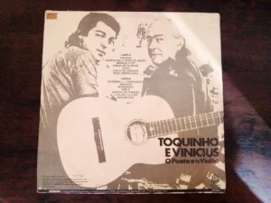 LP Vinil Toquinho E Vinicius - O Poeta e o Violão