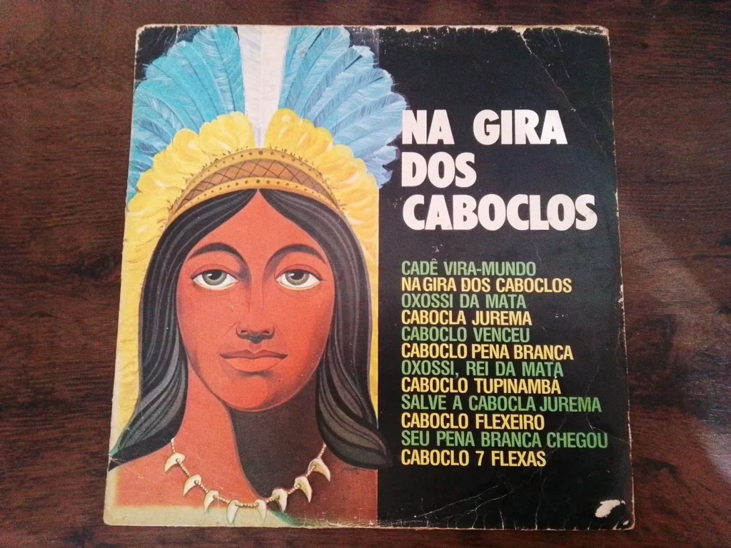 LP Vinil Na Gira Dos Caboclos