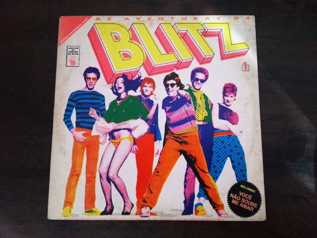 LP Vinil Blitz - As Aventuras Da Blitz